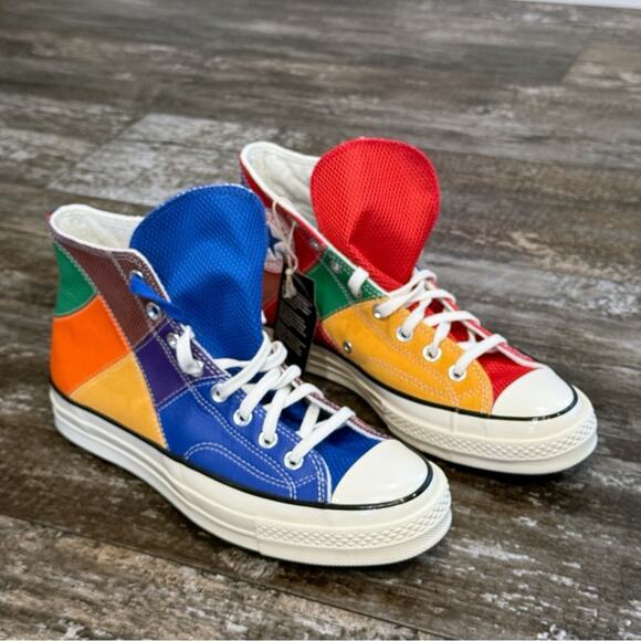 Converse NBA x Chuck 70 High '75th Anniversary' Shoes Mens Size 9 172830C NIB - Picture 13 of 15